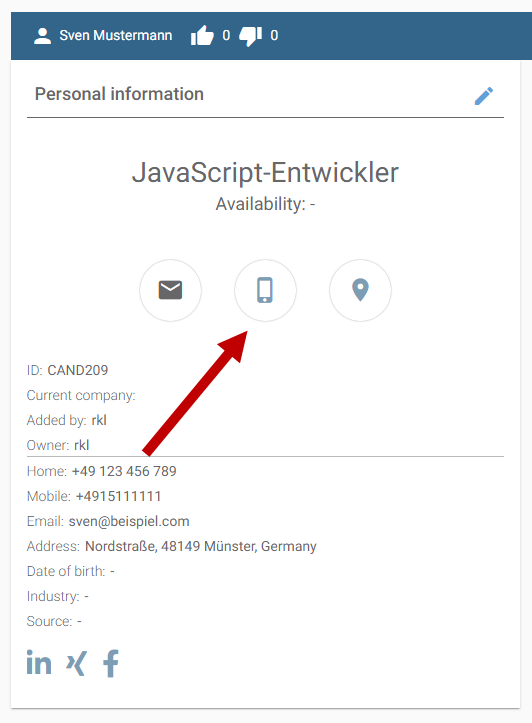 Screenshot from aiFind